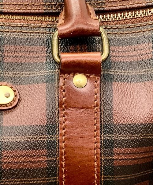 POLO RALPH LAUREN（ポロ・ラルフローレン）POLO RALPH LAUREN (ポロ・ラルフローレン) ミニボストンバッグ ブラウンの古着・服飾アイテム