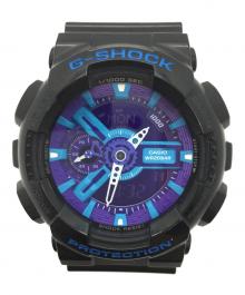 CASIO（カシオ）の古着「G-SHOCK GA-110HC」｜パープル×ブラック