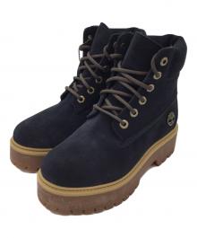 Timberland（ティンバーランド）の古着「ヘリテージ ストーン 6インチ ウォータープルーフ ブーツ」｜ネイビー