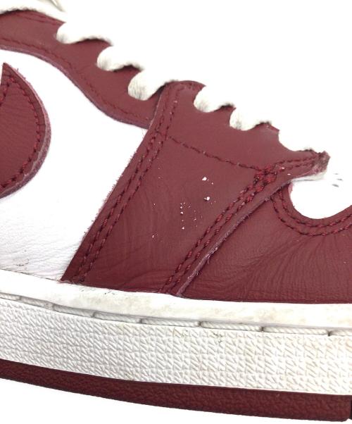 NIKE（ナイキ）NIKE (ナイキ) Air Jordan 1 Retro High OG ホワイト×レッド サイズ:US9、UK8、EUR42.5、cm27、BR40.5、CN270(2.5)の古着・服飾アイテム