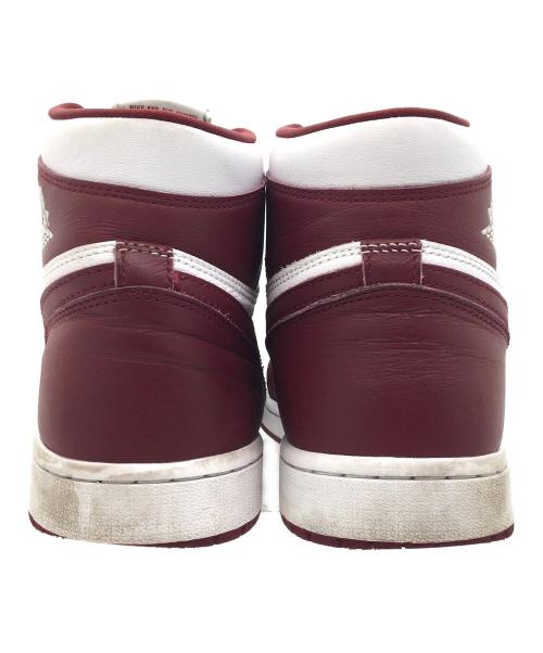 NIKE（ナイキ）NIKE (ナイキ) Air Jordan 1 Retro High OG ホワイト×レッド サイズ:US9、UK8、EUR42.5、cm27、BR40.5、CN270(2.5)の古着・服飾アイテム