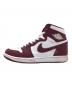 NIKE (ナイキ) Air Jordan 1 Retro High OG ホワイト×レッド サイズ:US9、UK8、EUR42.5、cm27、BR40.5、CN270(2.5)：6000円