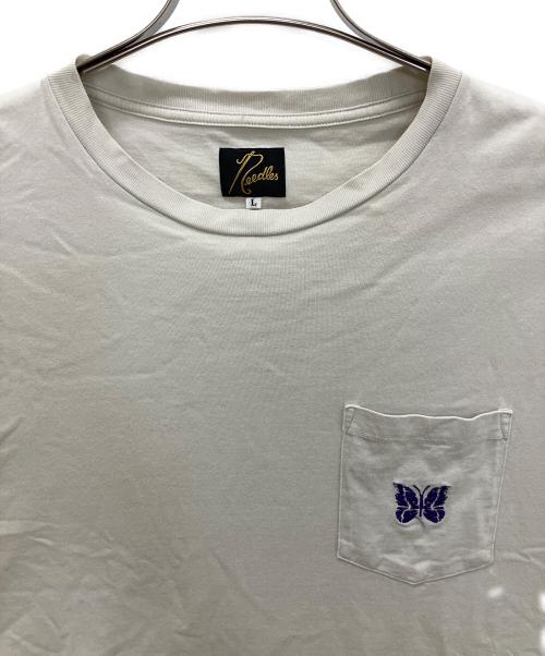 Needles（ニードルズ）Needles (ニードルズ) IN379　半袖カットソー アイボリー サイズ:Lの古着・服飾アイテム