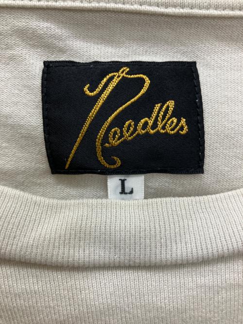 Needles（ニードルズ）Needles (ニードルズ) IN379　半袖カットソー アイボリー サイズ:Lの古着・服飾アイテム