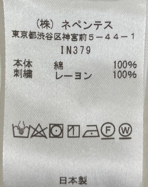 Needles（ニードルズ）Needles (ニードルズ) IN379　半袖カットソー アイボリー サイズ:Lの古着・服飾アイテム