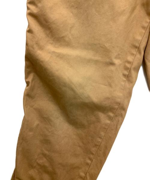 kolor/BEACON（カラービーコン）kolor/BEACON (カラービーコン) PORTER (ポーター) 17S3M-P26143S　タックパンツ ブラウン サイズ:1の古着・服飾アイテム