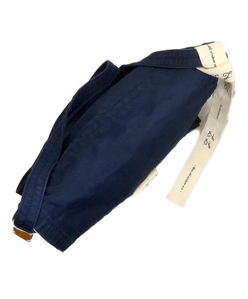 LUGGAGE LABEL（ラゲッジ レーベル）LUGGAGE LABEL (ラゲッジ レーベル) ショルダーバッグ ブルー×ホワイト 未使用品の古着・服飾アイテム