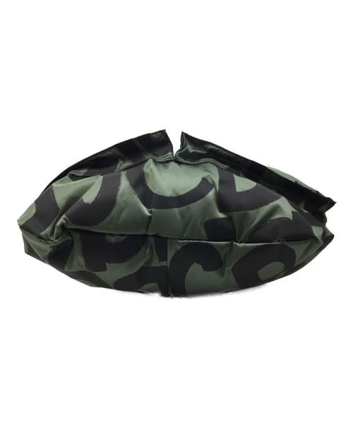 COMME des GARCONS（コムデギャルソン）COMME des GARCONS (コムデギャルソン) PORTER (ポーター) キルティングトートバッグ グリーン×ブラックの古着・服飾アイテム