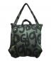 COMME des GARCONS (コムデギャルソン) PORTER (ポーター) キルティングトートバッグ グリーン×ブラック：25000円