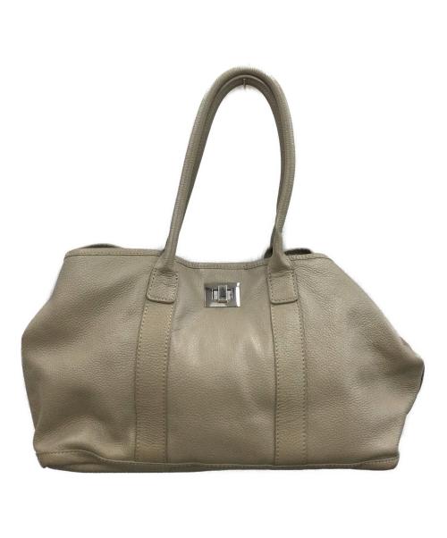 BARNEYS NEWYORK（バーニーズ・ニューヨーク）BARNEYS NEWYORK (バーニーズ・ニューヨーク) トートバッグ グレーの古着・服飾アイテム