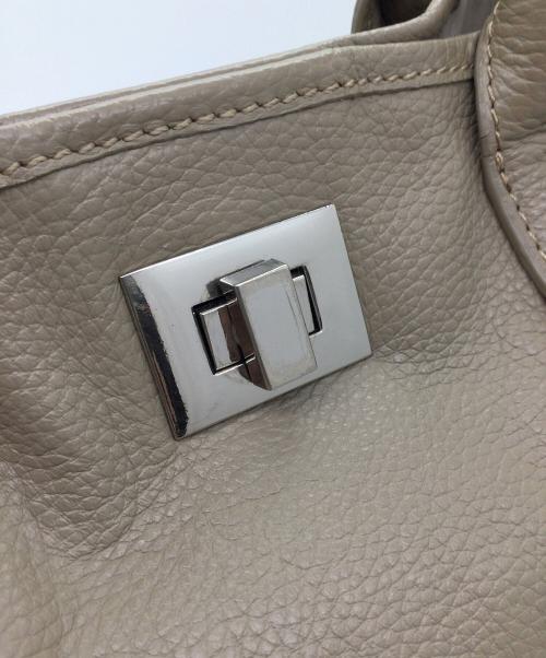 BARNEYS NEWYORK（バーニーズ・ニューヨーク）BARNEYS NEWYORK (バーニーズ・ニューヨーク) トートバッグ グレーの古着・服飾アイテム