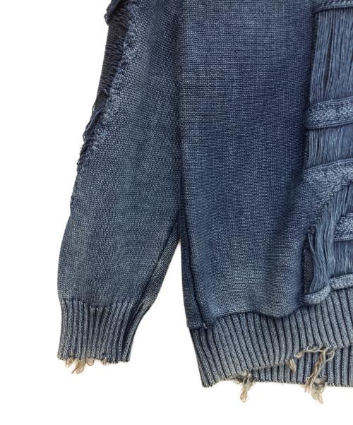DIESEL（ディーゼル）DIESEL (ディーゼル) A15478 厚手ニット ネイビー サイズ:Sの古着・服飾アイテム