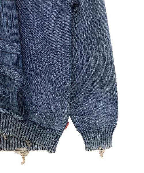 DIESEL（ディーゼル）DIESEL (ディーゼル) A15478 厚手ニット ネイビー サイズ:Sの古着・服飾アイテム