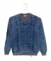 DIESEL（ディーゼル）の古着「A15478 厚手ニット」｜ネイビー