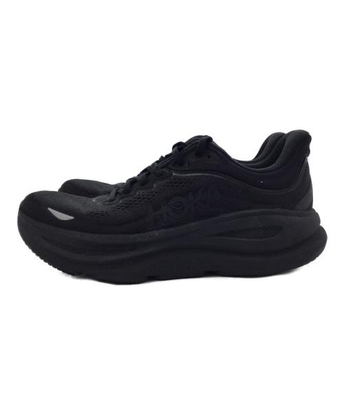 HOKA（ホカ）HOKA (ホカ) ローカットスニーカー ブラック サイズ:US8D、UK7.5、EUR41 1/3、cm26の古着・服飾アイテム
