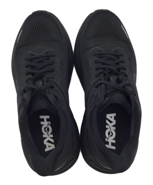 HOKA（ホカ）HOKA (ホカ) ローカットスニーカー ブラック サイズ:US8D、UK7.5、EUR41 1/3、cm26の古着・服飾アイテム