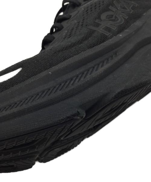 HOKA（ホカ）HOKA (ホカ) ローカットスニーカー ブラック サイズ:US8D、UK7.5、EUR41 1/3、cm26の古着・服飾アイテム