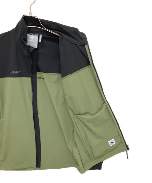 MAMMUT（マムート）MAMMUT (マムート) 1011-02412　コンフォート ジャケット アジアンフィット オリーブ×ブラック サイズ:Mの古着・服飾アイテム