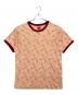 SUPREME（シュプリーム）の古着「リンガーTシャツ」｜ピンク×ボルドー