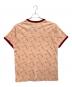 SUPREME (シュプリーム) リンガーTシャツ ピンク×ボルドー サイズ:XL：5000円