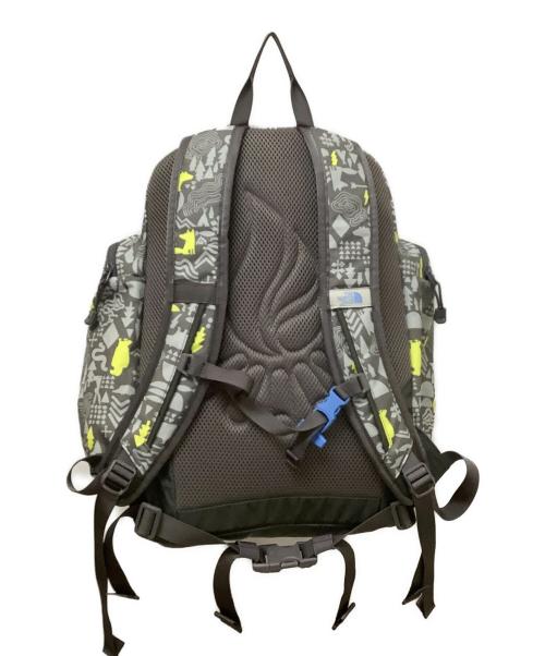 THE NORTH FACE（ザ ノース フェイス）THE NORTH FACE (ザ ノース フェイス) リュック グレー×イエローの古着・服飾アイテム