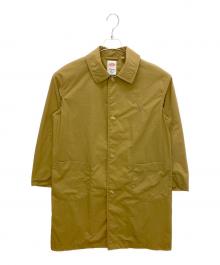 DANTON（ダントン）の古着「JD-8642　NYLON TAFFETAコート」｜ベージュ