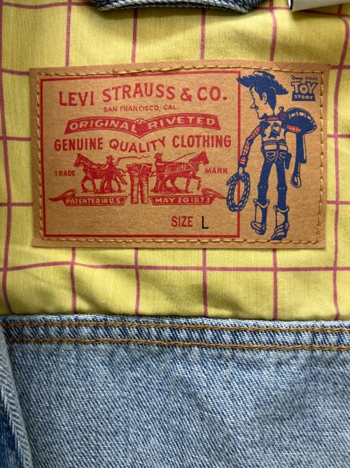 LEVI'S（リーバイス）LEVI'S (リーバイス) TOY STORY (トイストーリー) 0034j0000　トラッカージャケット ブルー サイズ:Lの古着・服飾アイテム