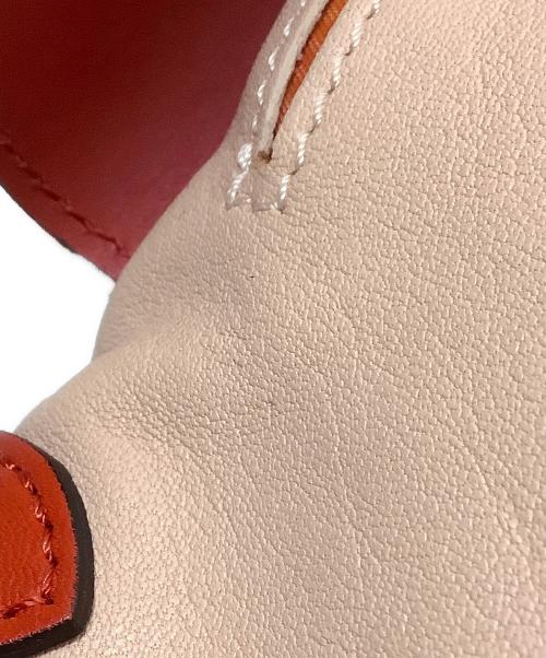 LONGCHAMP（ロンシャン）LONGCHAMP (ロンシャン) ミニショルダーバッグ ブラウン×ベージュの古着・服飾アイテム