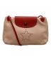 LONGCHAMP（ロンシャン）の古着「ミニショルダーバッグ」｜ブラウン×ベージュ