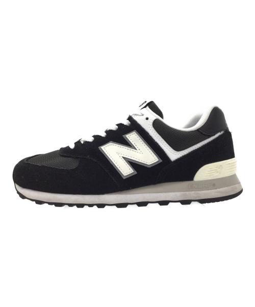 NEW BALANCE（ニューバランス）NEW BALANCE (ニューバランス) U574 5MX ホワイト×ブラック サイズ:US8.5、UK8、EU42、JPN26.5の古着・服飾アイテム