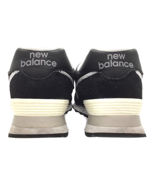 NEW BALANCE（ニューバランス）NEW BALANCE (ニューバランス) U574 5MX ホワイト×ブラック サイズ:US8.5、UK8、EU42、JPN26.5の古着・服飾アイテム