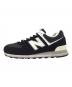 NEW BALANCE (ニューバランス) U574 5MX ホワイト×ブラック サイズ:US8.5、UK8、EU42、JPN26.5：6000円