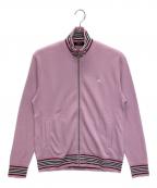 BURBERRY BLACK LABELバーバリーブラックレーベル）の古着「トラックジャケット」｜ピンク