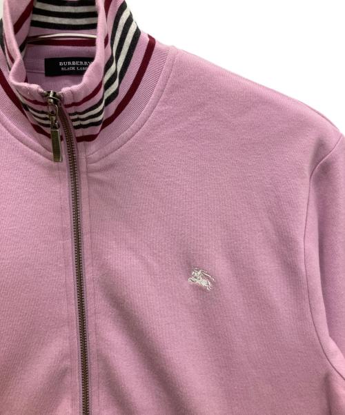 BURBERRY BLACK LABEL（バーバリーブラックレーベル）BURBERRY BLACK LABEL (バーバリーブラックレーベル) トラックジャケット ピンク サイズ:3の古着・服飾アイテム