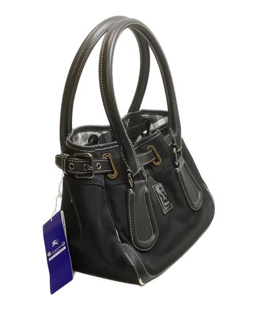BURBERRY BLUE LABEL（バーバリー ブルー レーベル）BURBERRY BLUE LABEL (バーバリー ブルー レーベル) ハンドバッグ ブラック 未使用品の古着・服飾アイテム