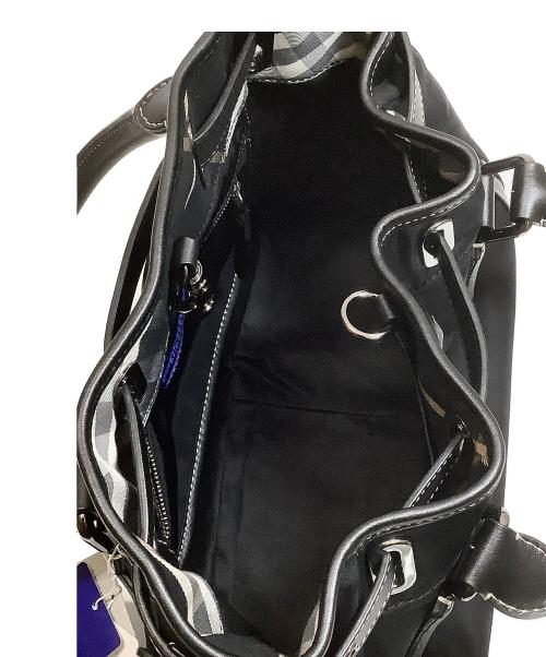 BURBERRY BLUE LABEL（バーバリー ブルー レーベル）BURBERRY BLUE LABEL (バーバリー ブルー レーベル) ハンドバッグ ブラック 未使用品の古着・服飾アイテム