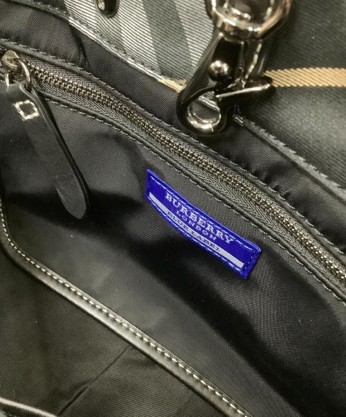 BURBERRY BLUE LABEL（バーバリー ブルー レーベル）BURBERRY BLUE LABEL (バーバリー ブルー レーベル) ハンドバッグ ブラック 未使用品の古着・服飾アイテム