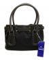 BURBERRY BLUE LABEL (バーバリー ブルー レーベル) ハンドバッグ ブラック 未使用品：18000円