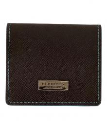 BURBERRY BLACK LABEL（バーバリーブラックレーベル）の古着「コインケース」｜ブラック×ブルー
