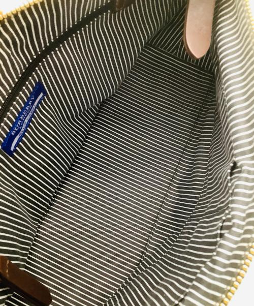 BURBERRY BLUE LABEL（バーバリー ブルー レーベル）BURBERRY BLUE LABEL (バーバリー ブルー レーベル) ショルダーバッグ ブラウン×インディゴの古着・服飾アイテム