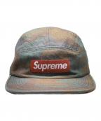 SUPREMEシュプリーム）の古着「ジェットキャップ」｜ブラウン×グリーン