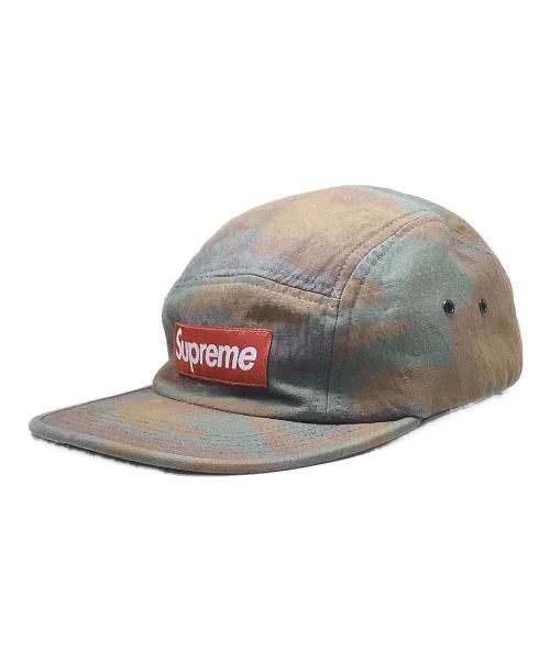 SUPREME（シュプリーム）SUPREME (シュプリーム) ジェットキャップ ブラウン×グリーンの古着・服飾アイテム
