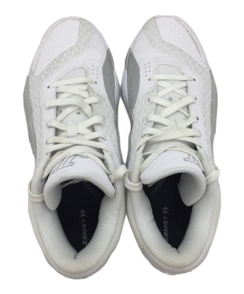 NIKE（ナイキ）NIKE (ナイキ) バスケットボールシューズ ホワイト サイズ:US9、UK8、EUR42.5、cm27、BR40.5、CN270(2.5)の古着・服飾アイテム