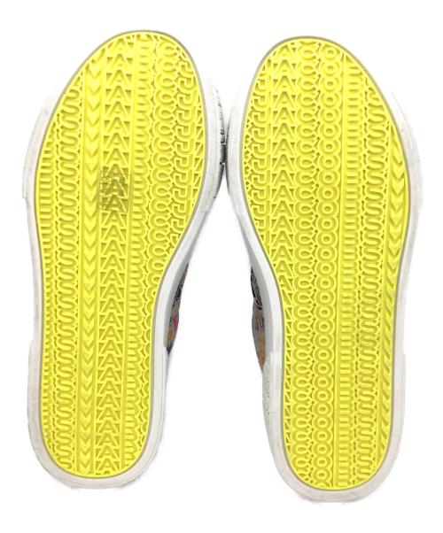 MARC JACOBS（マークジェイコブス）MARC JACOBS (マークジェイコブス) ザ パンク スクリブル スニーカー ベージュ サイズ:37の古着・服飾アイテム