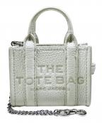 MARC JACOBSマークジェイコブス）の古着「THE LEATHER NANO TOTE CHARM」｜ホワイト