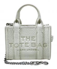 MARC JACOBS（マークジェイコブス）の古着「THE LEATHER NANO TOTE CHARM」｜ホワイト