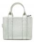 MARC JACOBS (マークジェイコブス) THE LEATHER NANO TOTE CHARM ホワイト：7000円