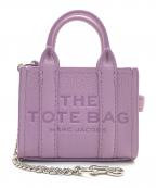 MARC JACOBSマークジェイコブス）の古着「THE LEATHER NANO TOTE CHARM」｜パープル