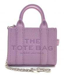 MARC JACOBS（マークジェイコブス）の古着「THE LEATHER NANO TOTE CHARM」｜パープル