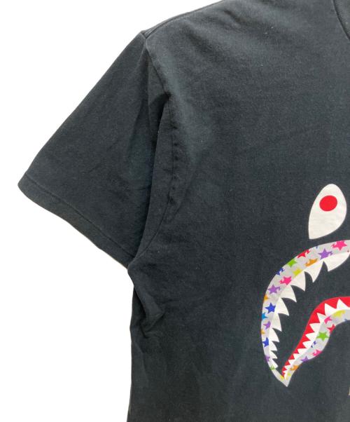 A BATHING APE（アベイシングエイプ）A BATHING APE (アベイシングエイプ) 001TEH801037M　半袖カットソー ブラック サイズ:２XLの古着・服飾アイテム